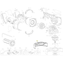 Dewalt Genuine OEM Guard for DCG414T2 Angle Grinder - N441218