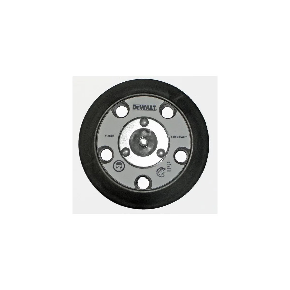 DeWalt DWE6401DS Shroud # 13904 Velcro 5" Backing Pad (5 Holes) # N121668