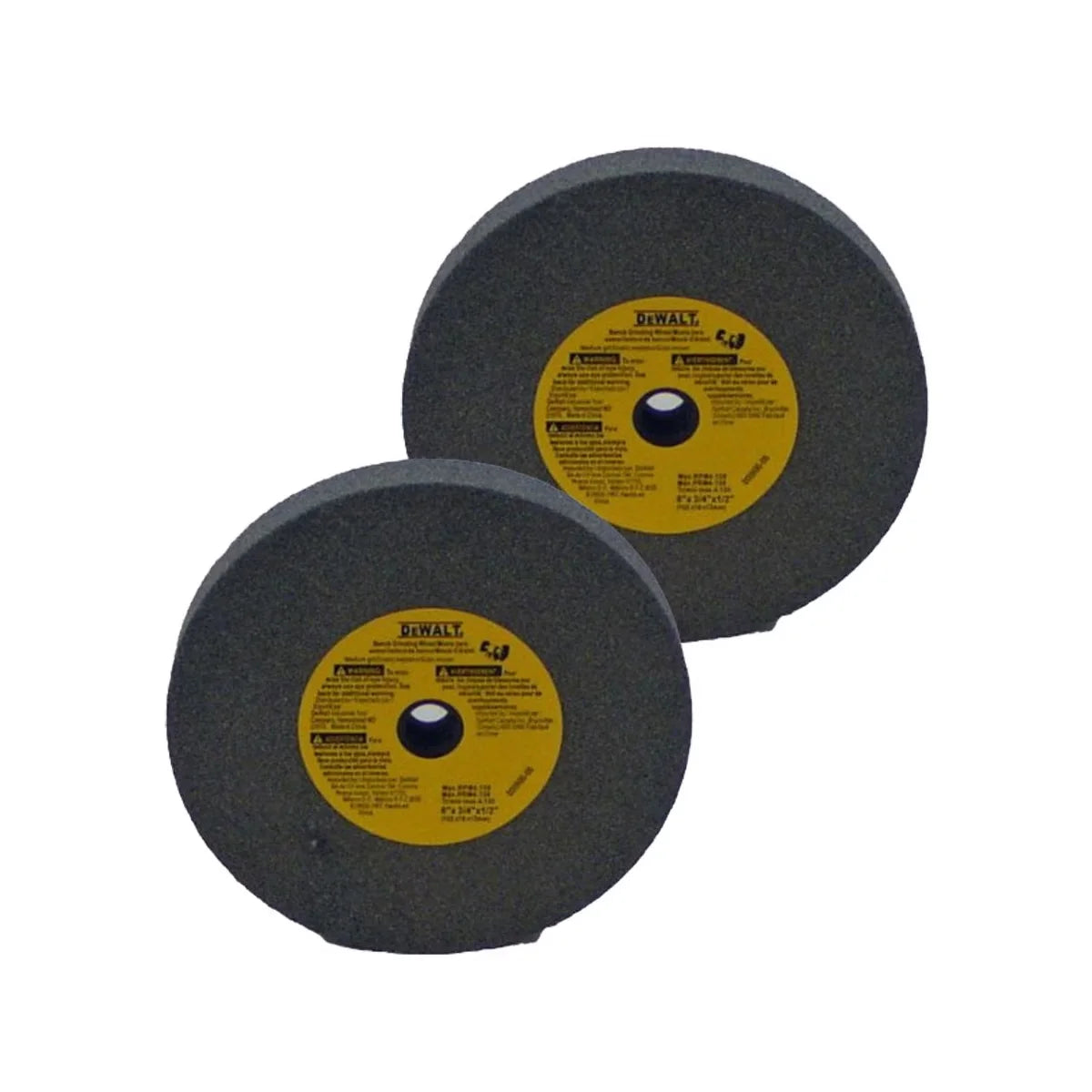 DeWalt DW756 Replacement (2 Pack) 6" Bench Grinder Stone 60 grit - 429633-00-2PK