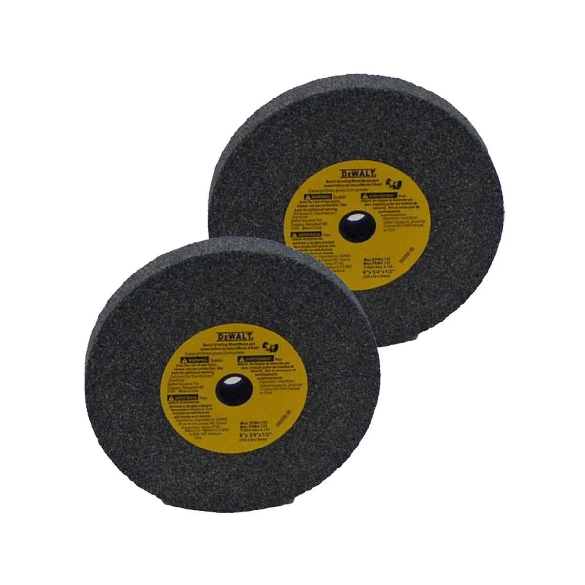 DeWalt DW756 Replacement (2 Pack) 6" Bench Grinder Stone 36 grit - 429599-00-2PK